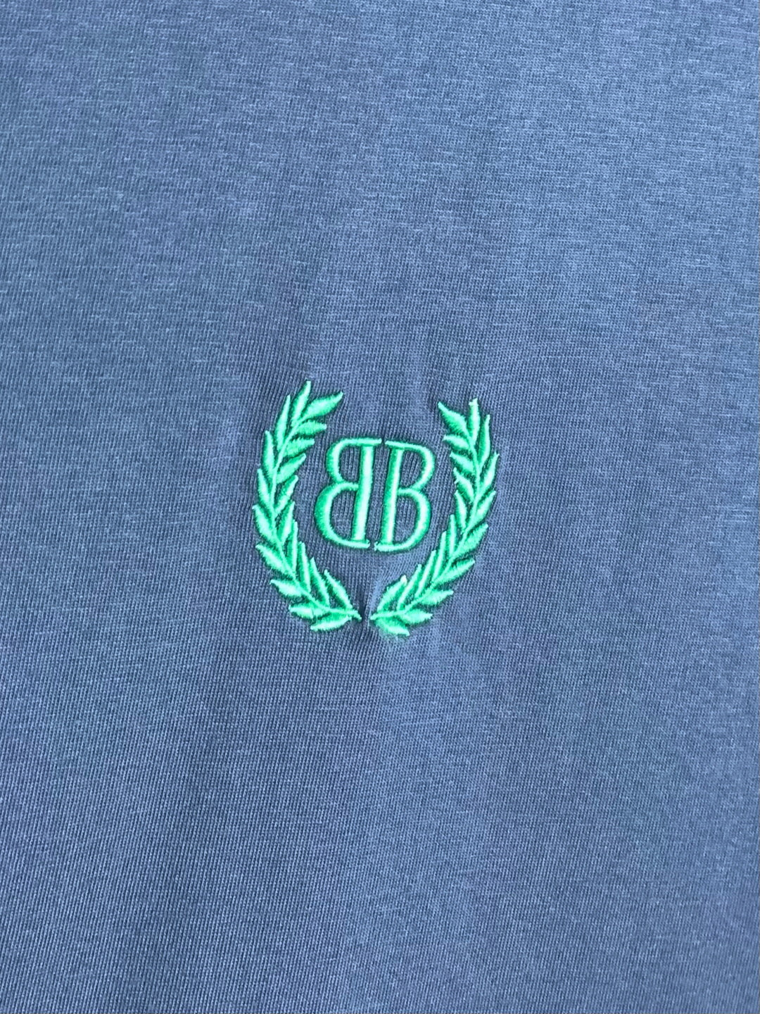 BALENCIAGA Double-B Wheat Crest Embroidered T-Shirt Premium Cotton Oversized Unisex - Size XS–L
