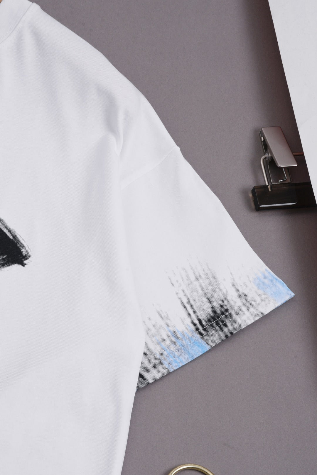 DIOR 25SS Classic Starry Graffiti Logo Print T-Shirt | Pure Cotton | XS–L | Black/White