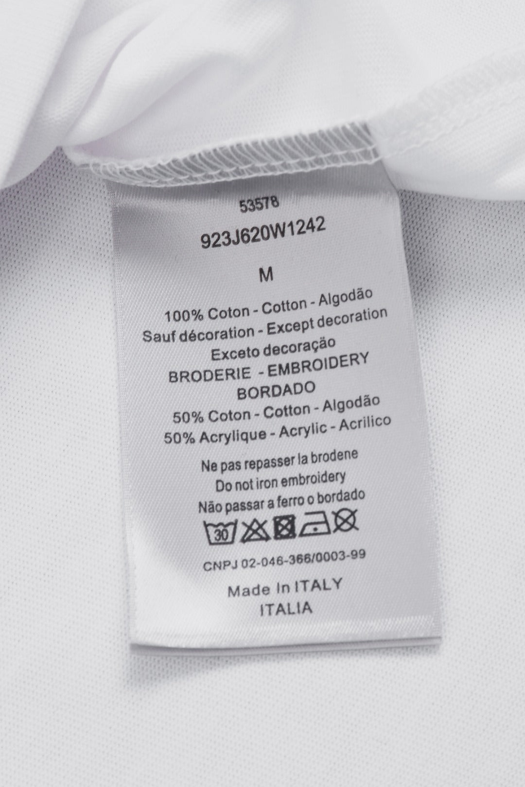 DIOR 25SS Classic 1947 Embroidered Logo T-Shirt | Pure Cotton | XS–L | Black/White/Green