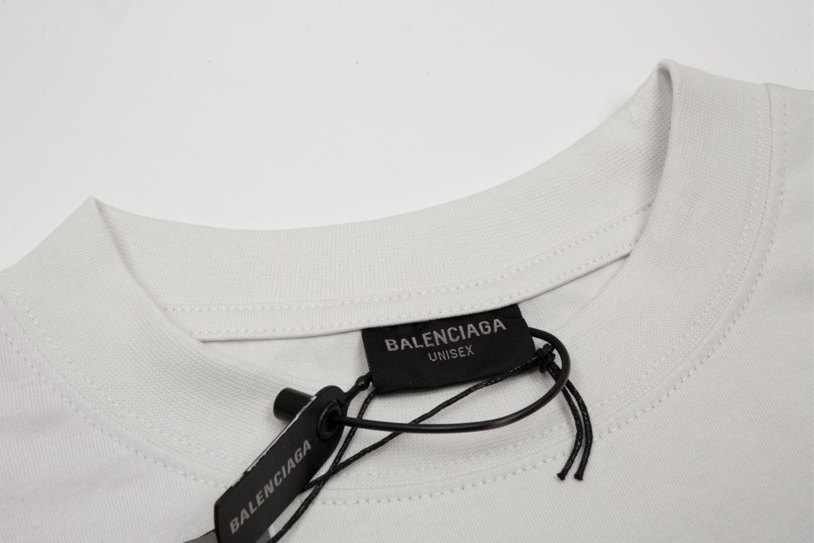 BALENCIAGA Tote Bag Graphic T-Shirt Premium Cotton Oversized Unisex - Size XS–L