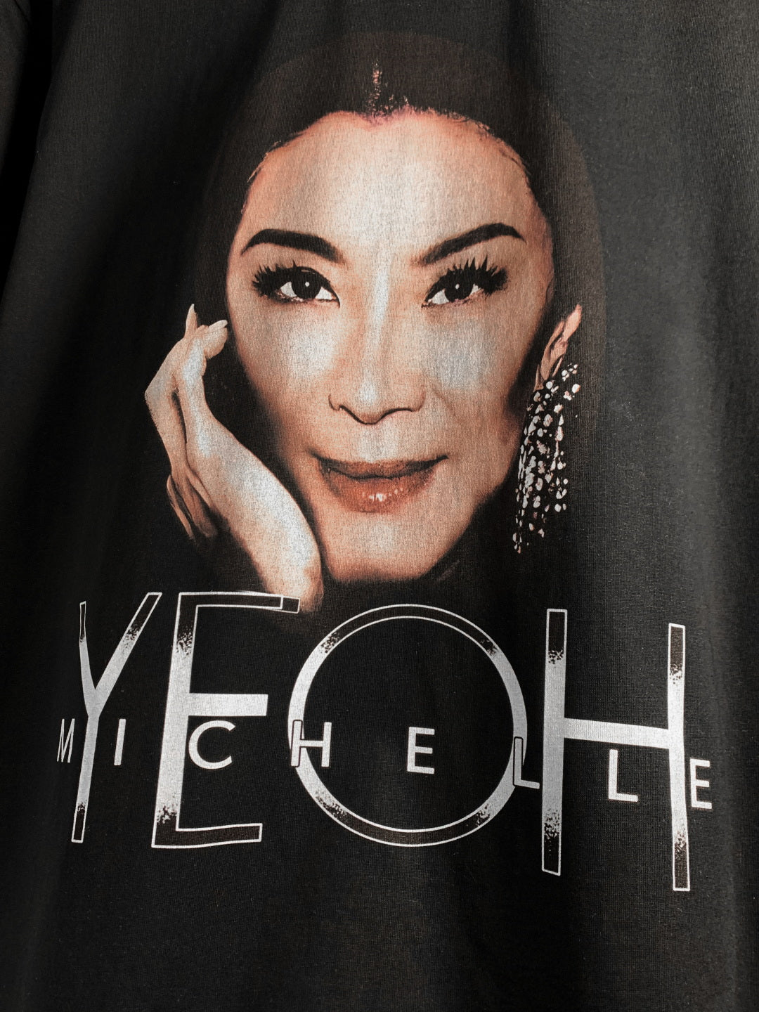 BALENCIAGA Michelle Yeoh Graphic Embroidered T-Shirt Premium Cotton Oversized Unisex - Size XS–L