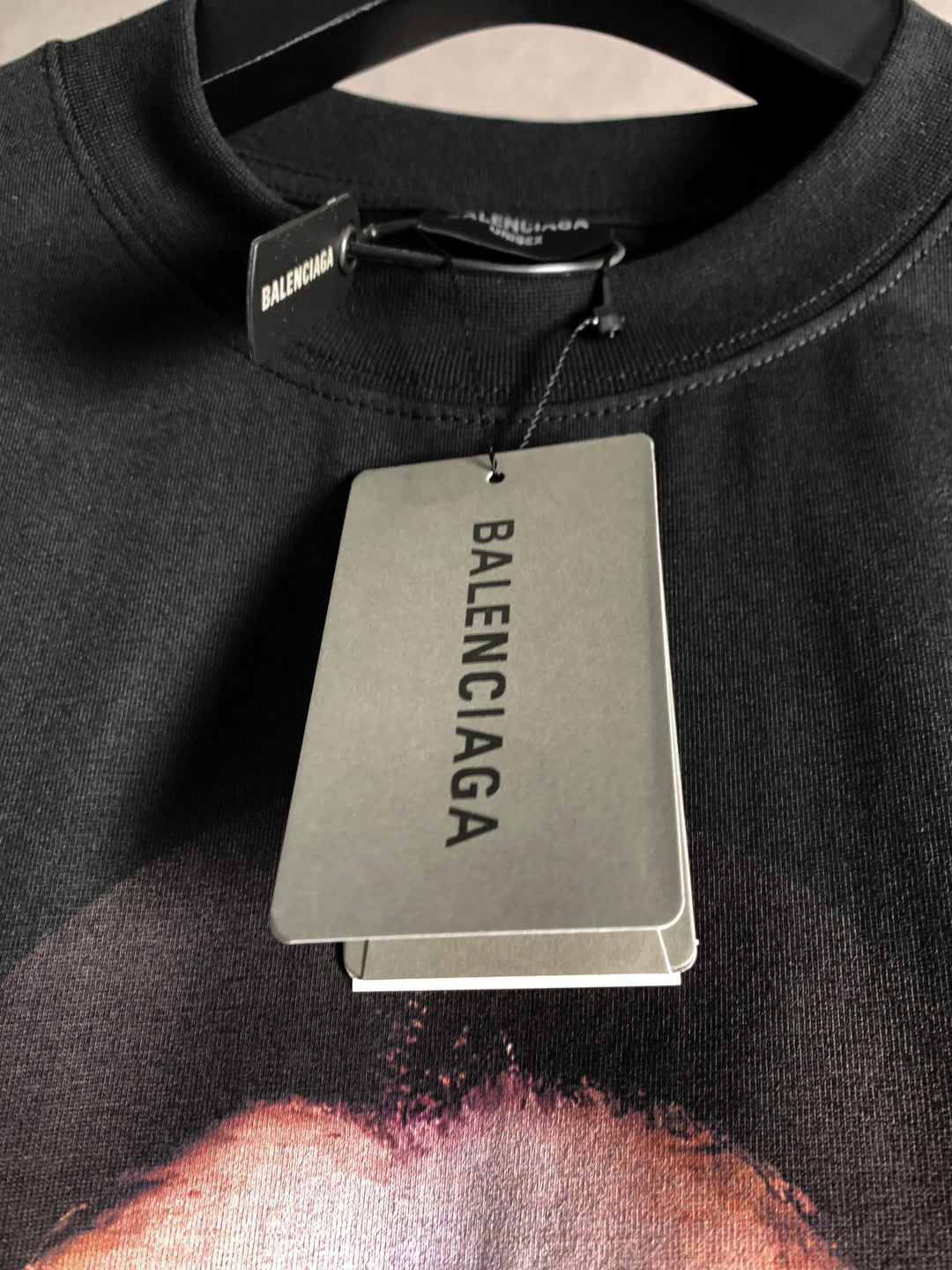 BALENCIAGA Michelle Yeoh Graphic Embroidered T-Shirt Premium Cotton Oversized Unisex - Size XS–L