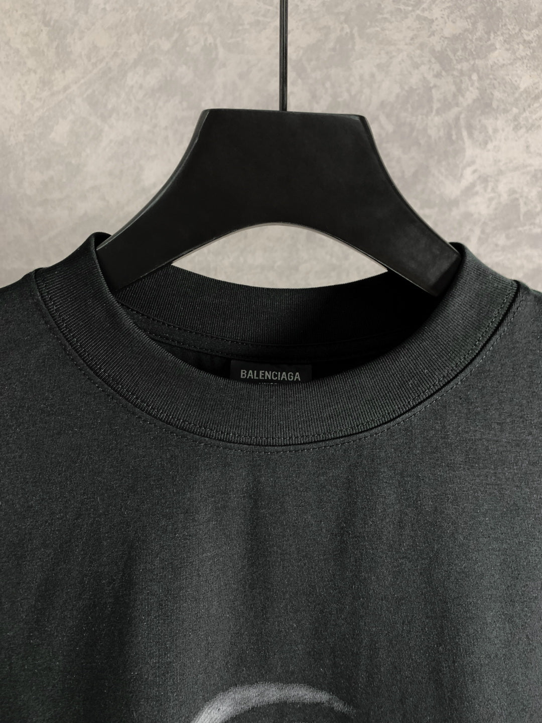 BALENCIAGA Gradient Logo Print T-Shirt Premium Cotton Oversized Unisex - Size XS–L