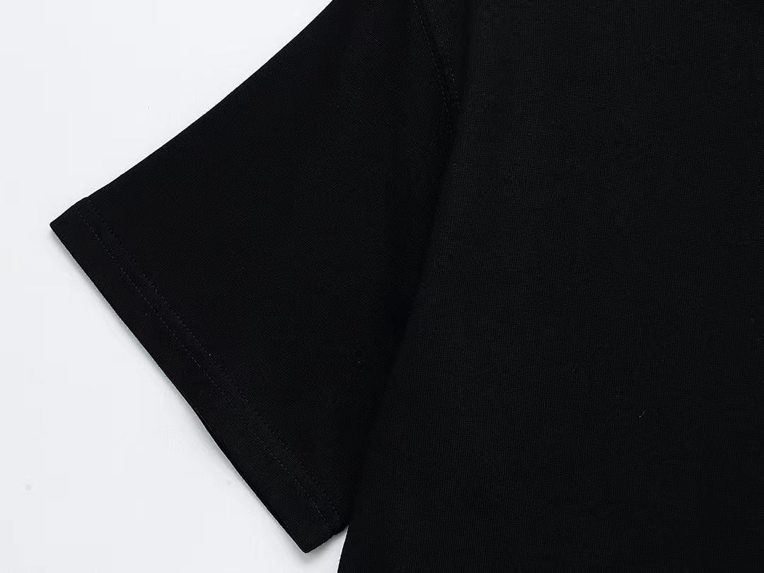 DIOR 2025 Early Spring T-Shirt | Handcrafted Gold Thread Logo | OS Fit | Unisex | Sizes S–XXL
