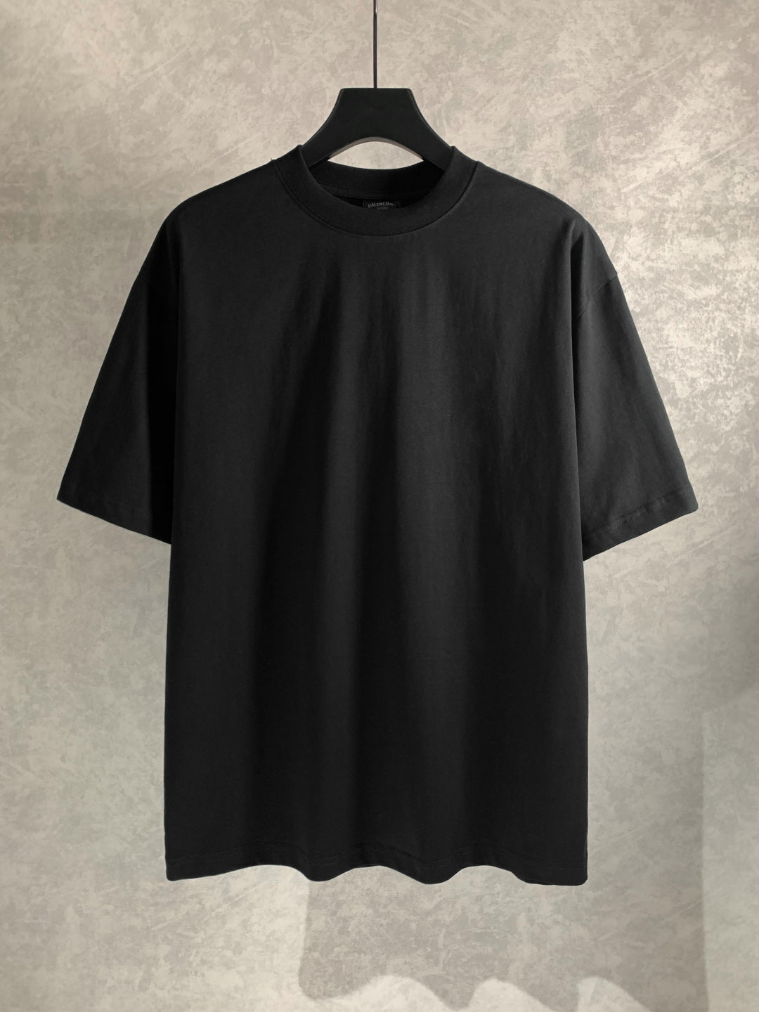 BALENCIAGA Back Tape Logo T-Shirt Premium Cotton Layered Print Oversized Unisex - Size XS–L