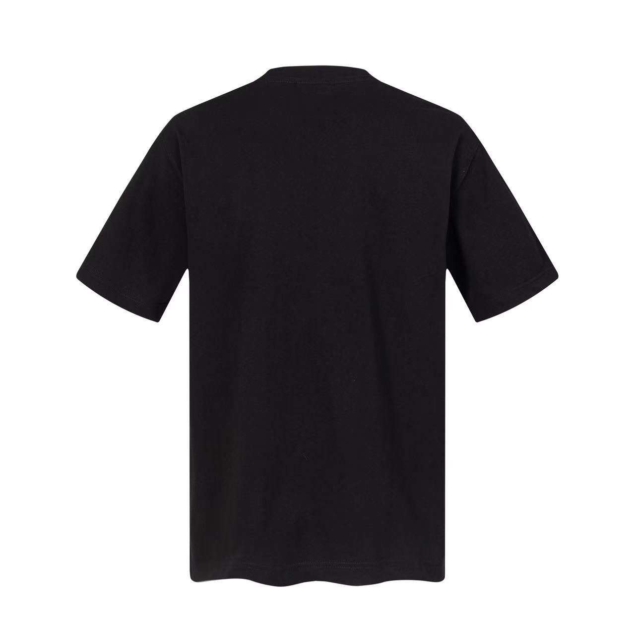 DIOR 3D Embroidered Logo T-Shirt – Premium 280g Combed Cotton, Unisex (S–XL)