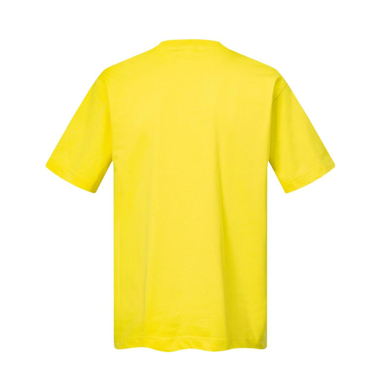 DIOR 3D Embroidered Logo T-Shirt – Premium 280g Cotton | Sizes S–XL