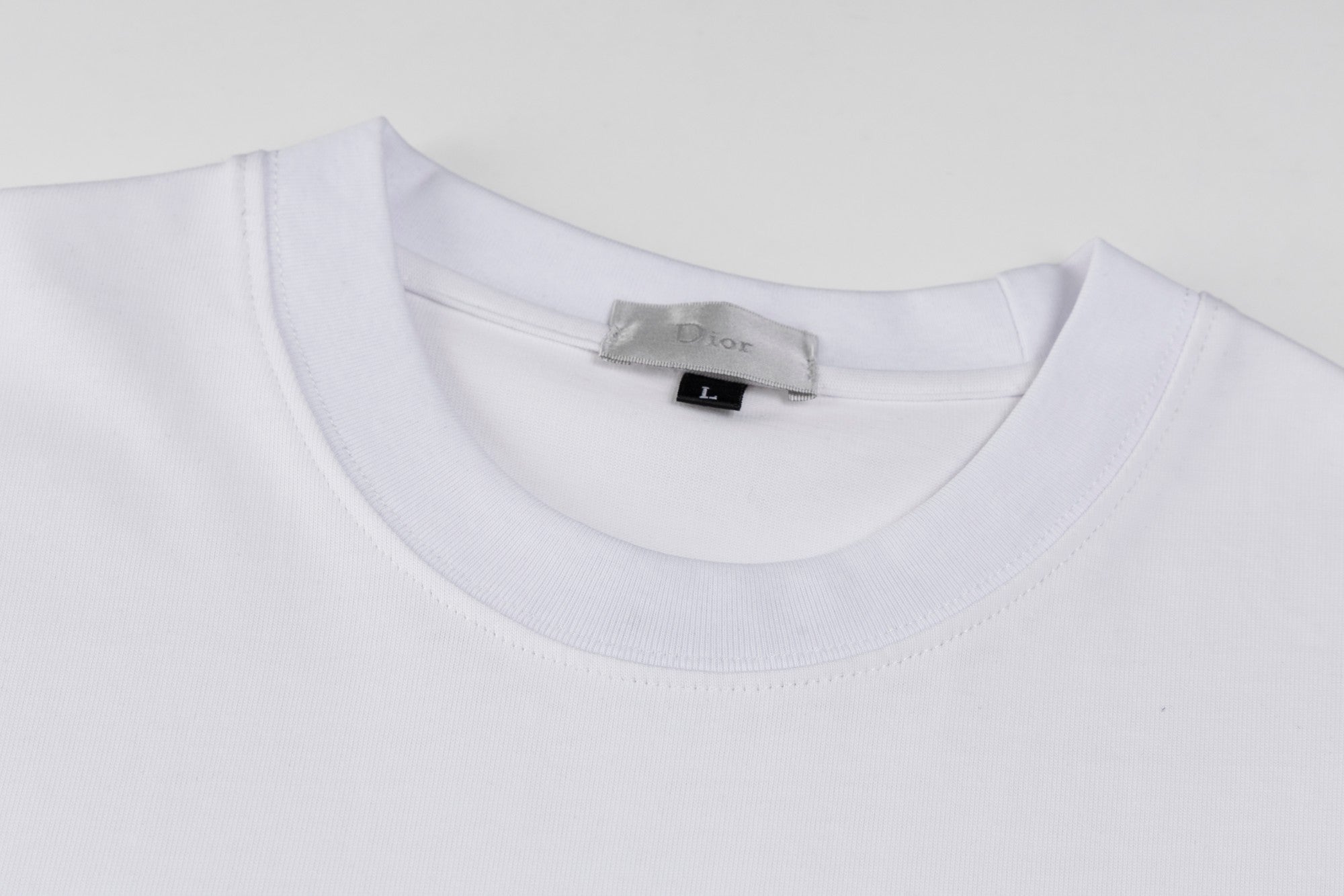 DIOR 25SS Classic Logo Print T-Shirt – Premium 280g Cotton | Sizes M–3XL