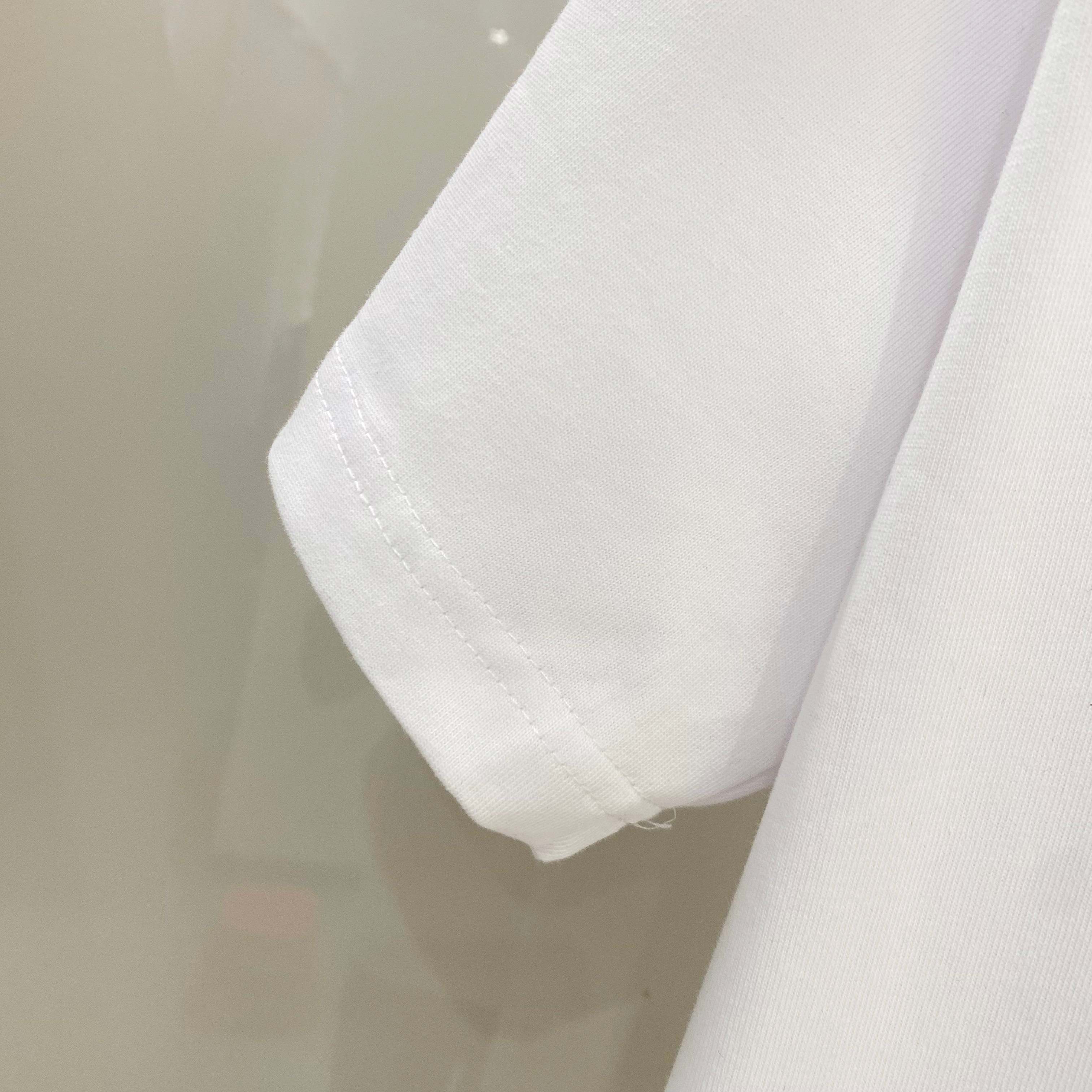 DIOR 25SS Oversized Logo Patch Print T-Shirt – Premium 280g Cotton | Unisex | Sizes 48–56
