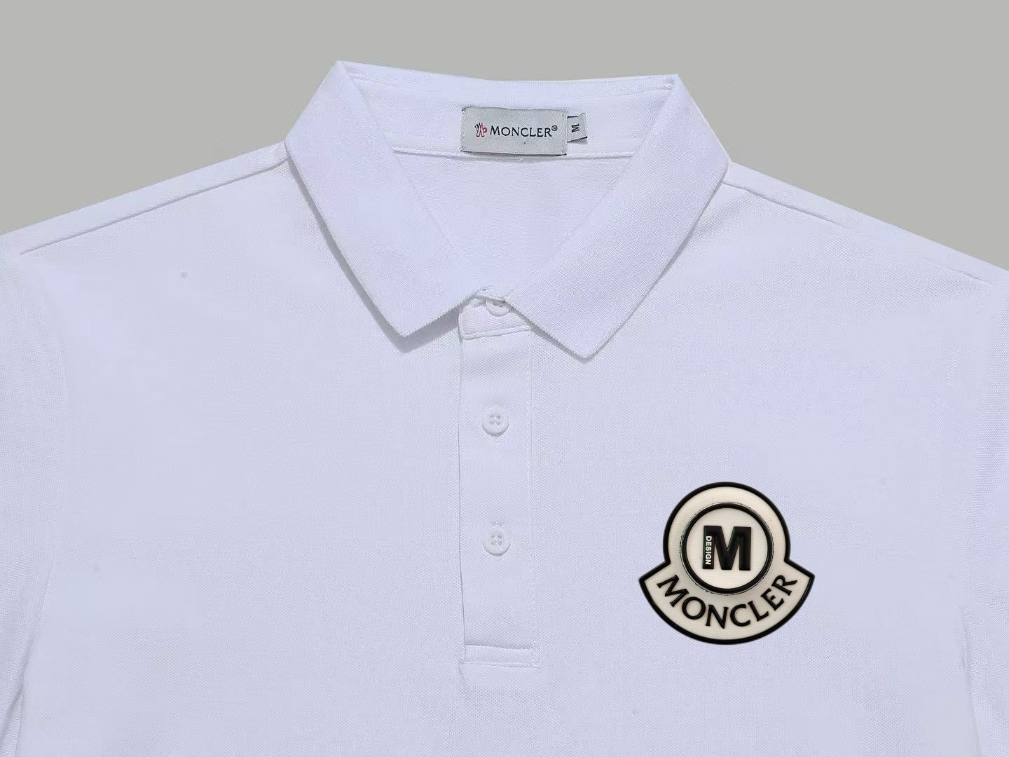 MONCLER Summer New Polo Shirt Premium Cotton Piqué Short Sleeve Casual Fit - Size M–3XL