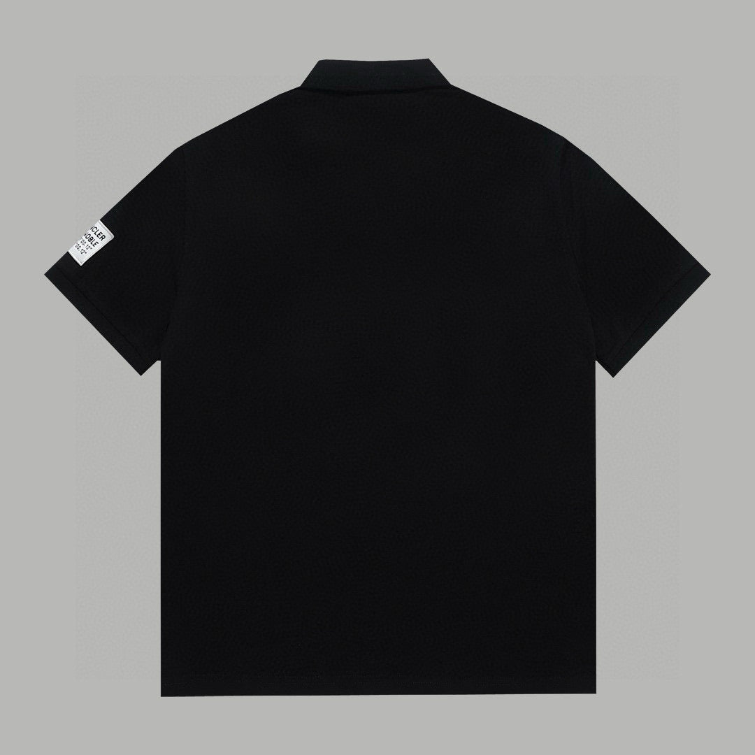MONCLER Summer New Polo Shirt Premium Cotton Piqué Short Sleeve Casual Fit - Size M–3XL