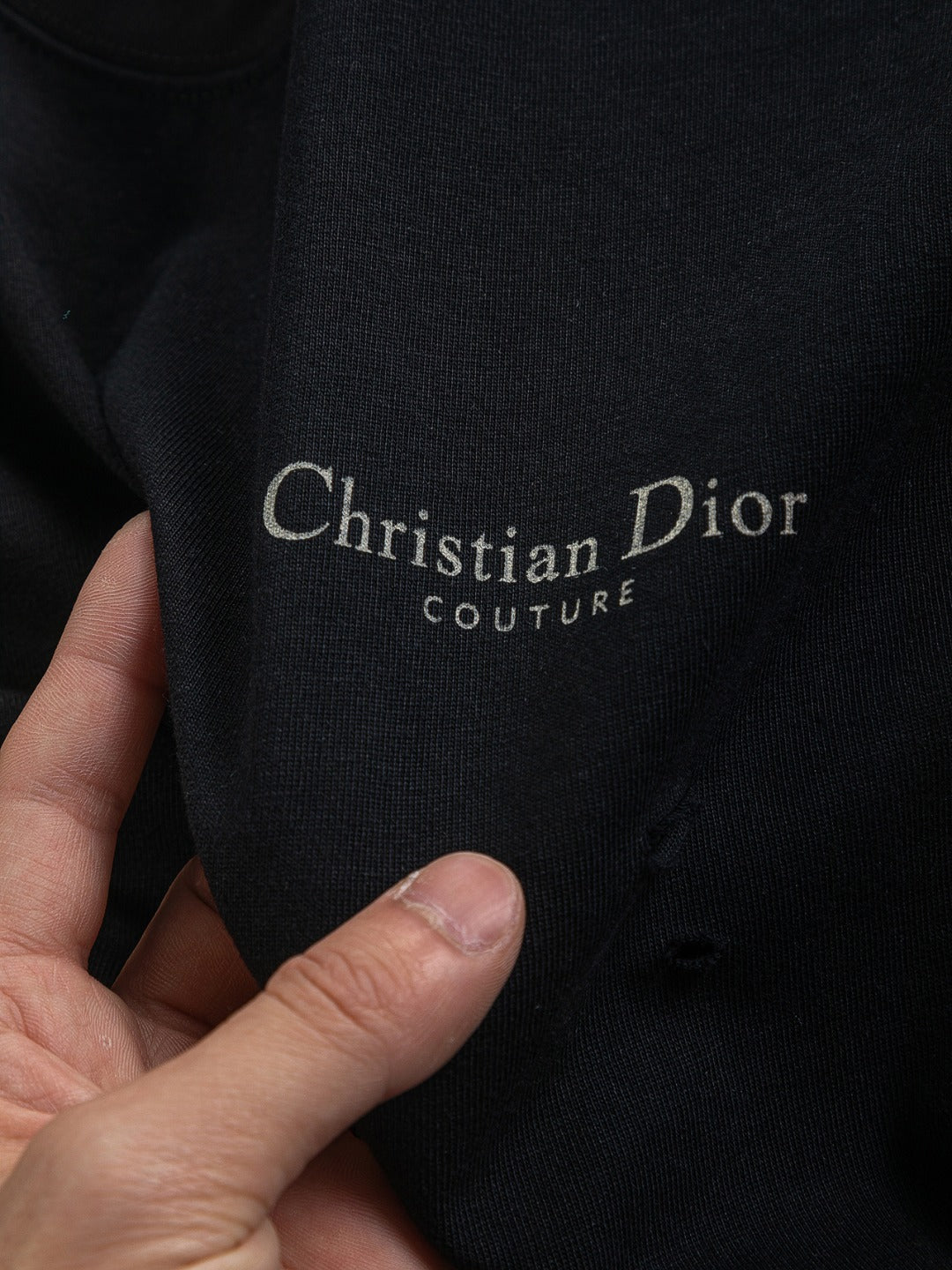 Christian Dior 25SS CD Lily Patch & Logo Embroidery T-Shirt – Premium Cotton | Sizes S–XL