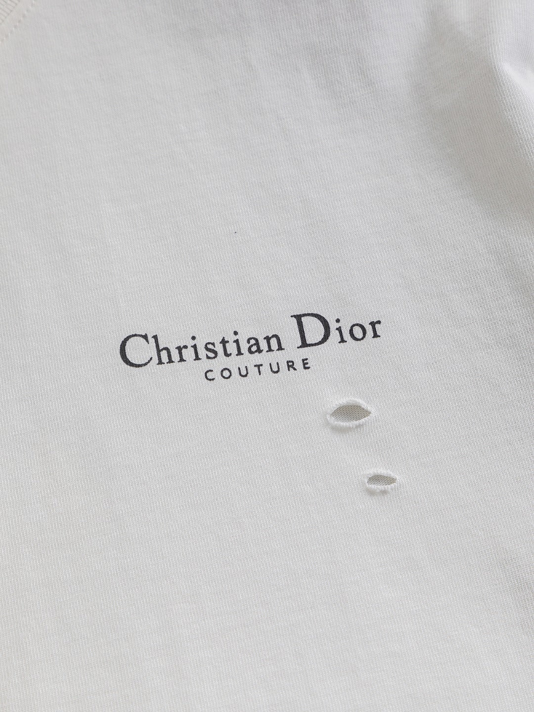 Christian Dior 25SS CD Lily Patch & Logo Embroidery T-Shirt – Premium Cotton | Sizes S–XL