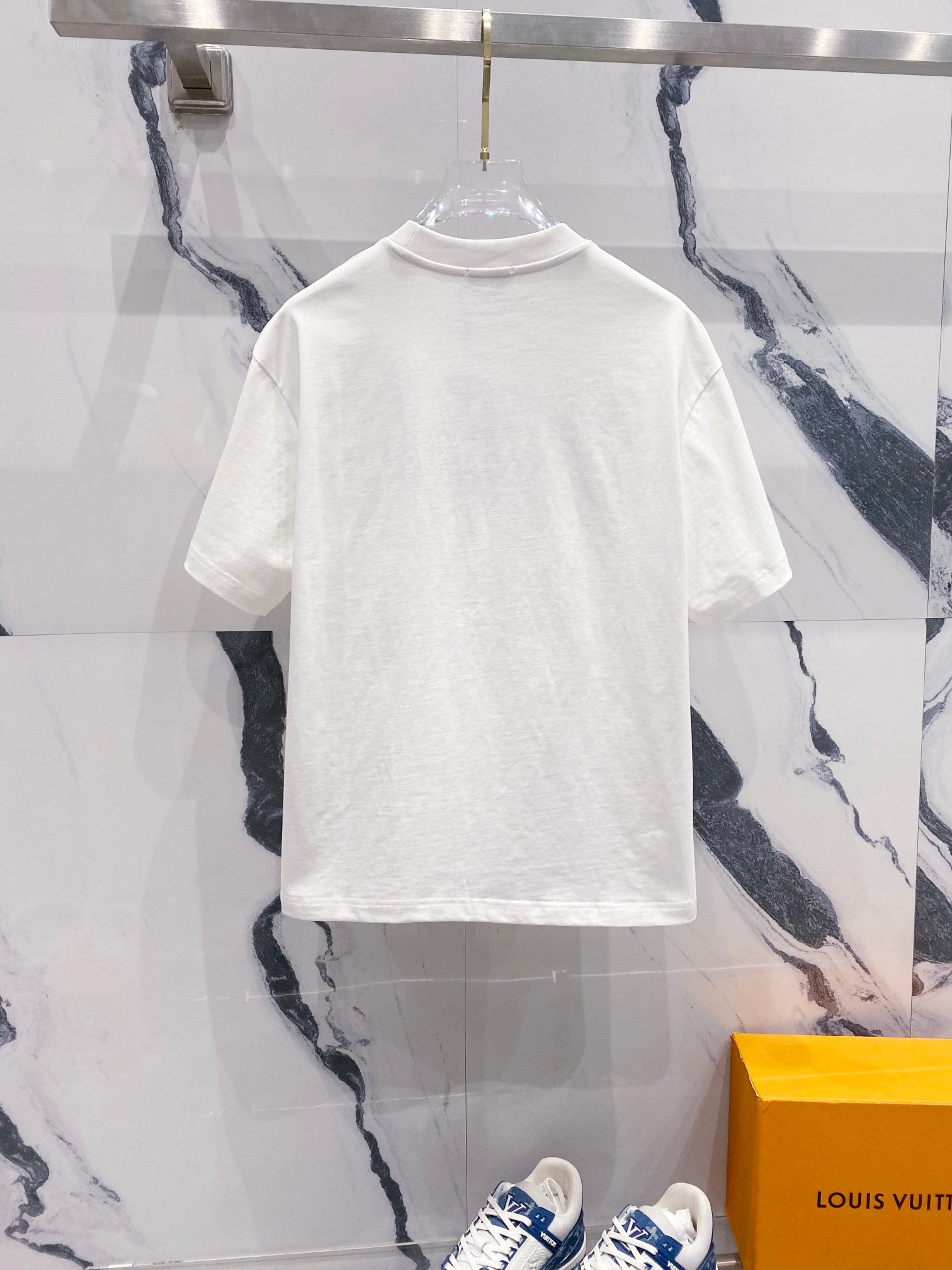 Christian Dior 25SS 320g Brushed Logo Cotton T-Shirt – Black & White | XS–L
