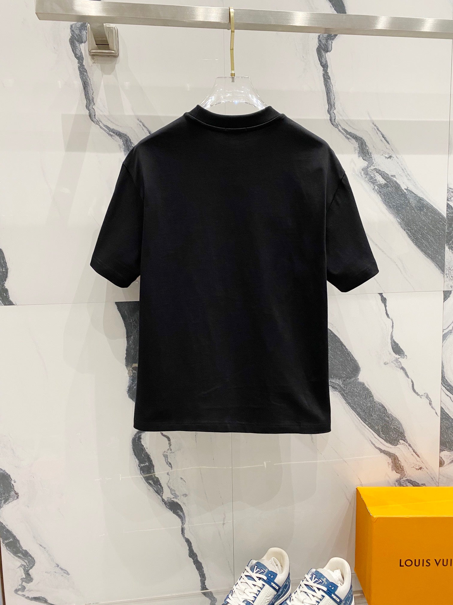 Christian Dior 25SS 320g Brushed Logo Cotton T-Shirt – Black & White | XS–L