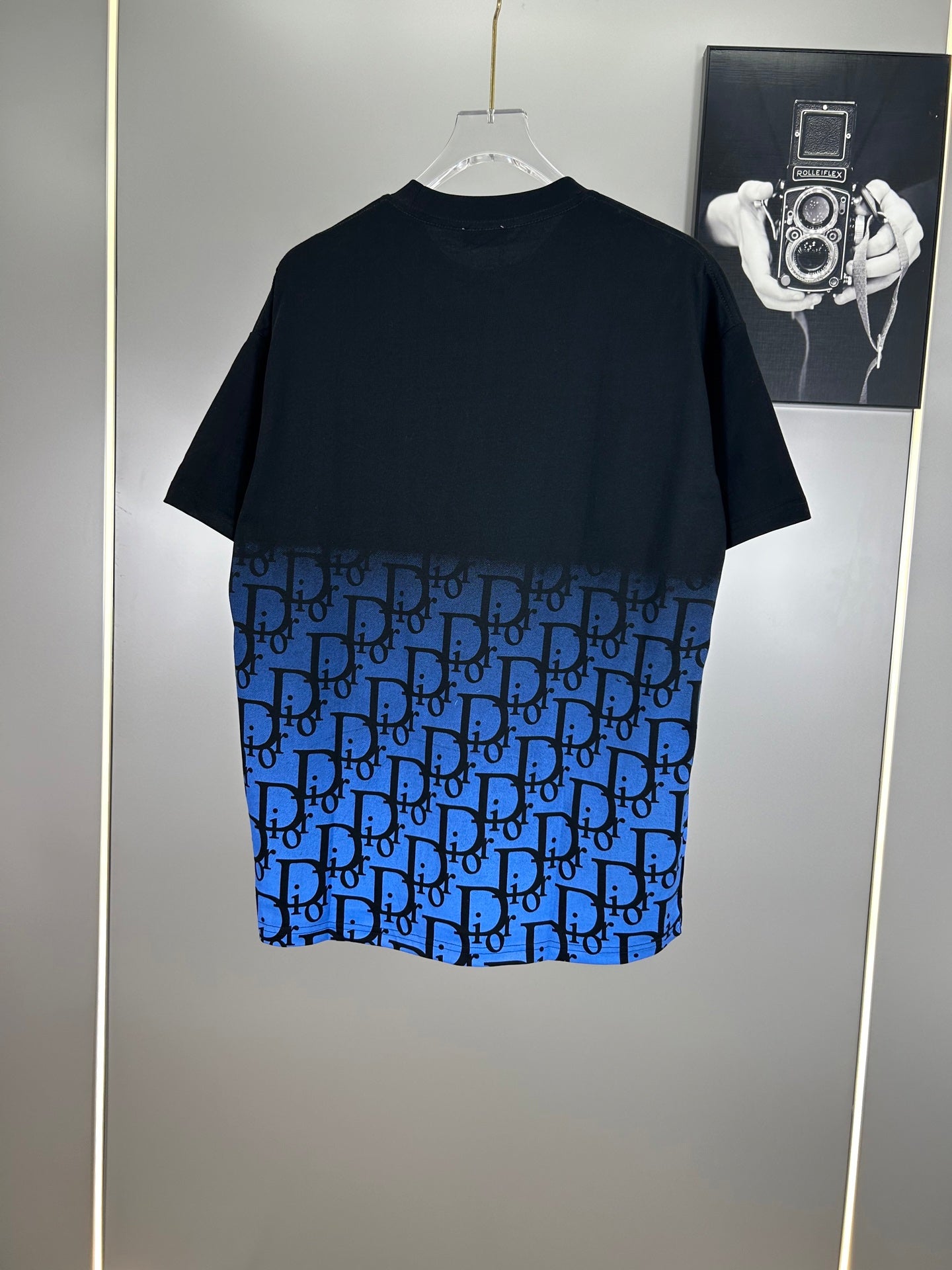 Christian Dior 25SS Early Spring Color-Block Embroidered Logo T-Shirt | XS–L