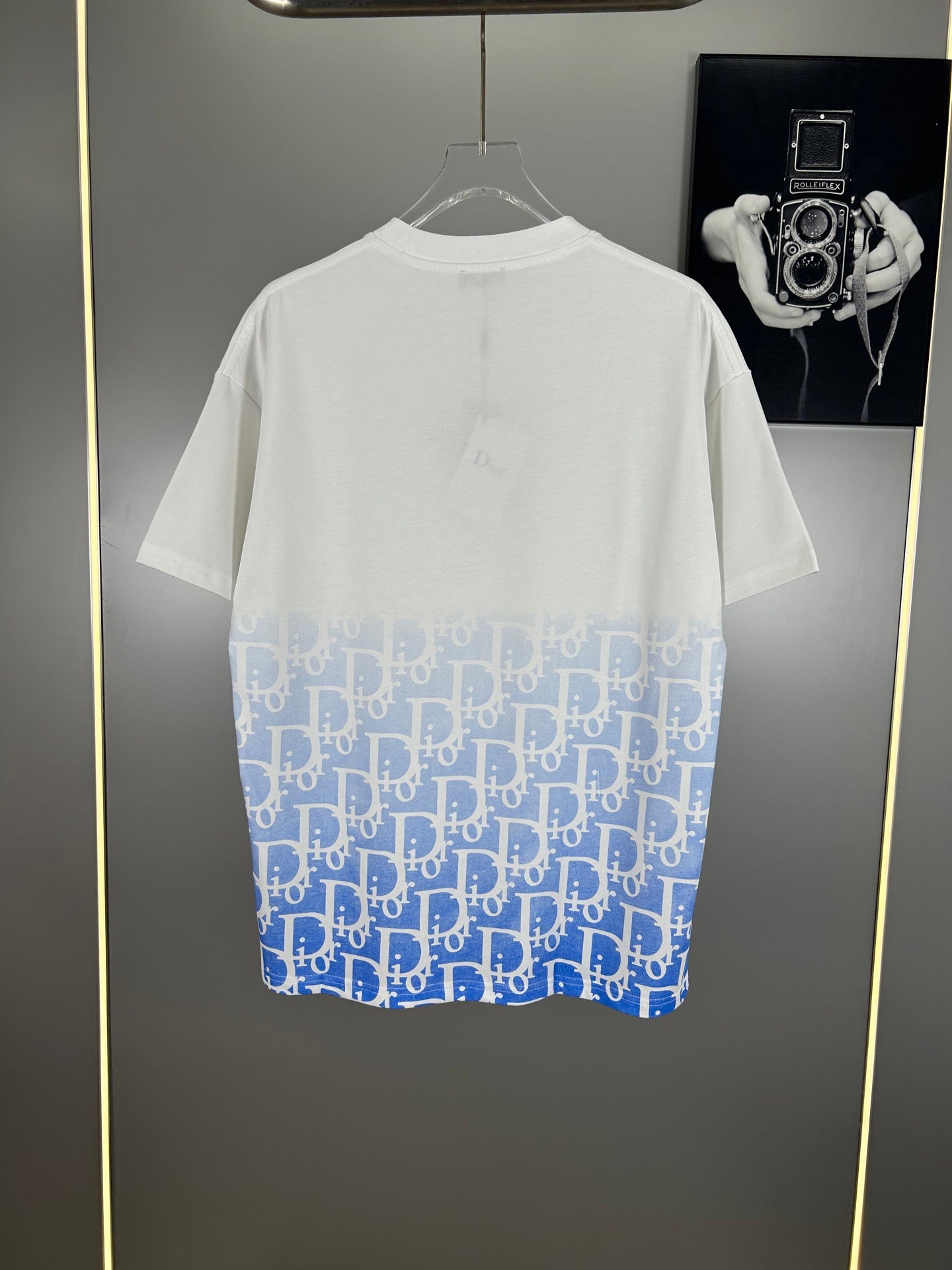 Christian Dior 25SS Early Spring Color-Block Embroidered Logo T-Shirt | XS–L
