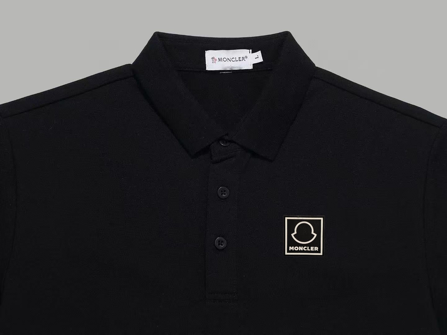 MONCLER Summer New Polo Shirt Premium Cotton Piqué Short Sleeve Casual Fit - Size M–3XL