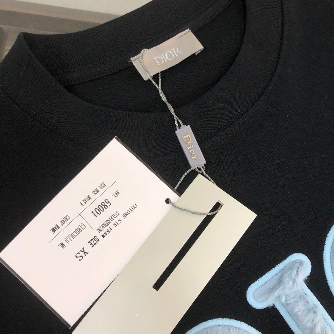 Christian Dior 25SS Unisex Essential Logo T-Shirt | XS–L
