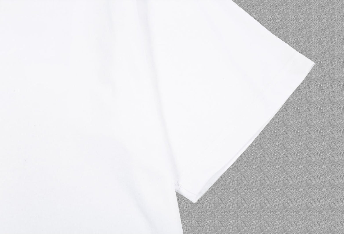Christian Dior 2024FW Classic CD Embroidered Logo T-Shirt | Unisex | S–XXL