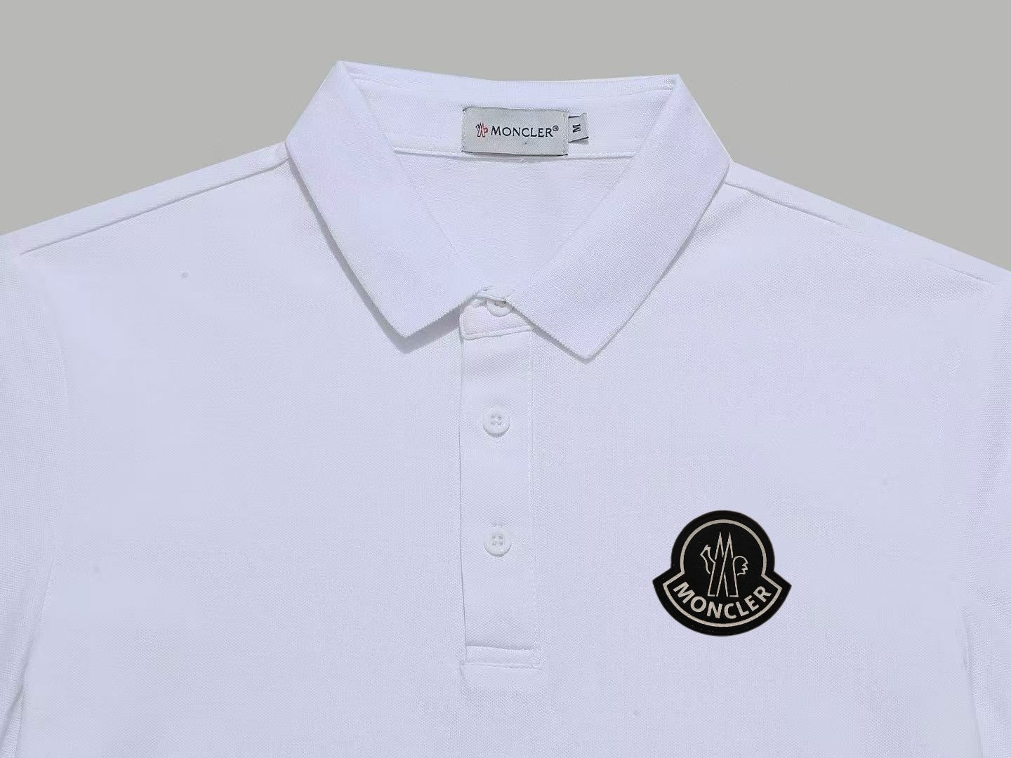 MONCLER Summer New Polo Shirt Premium Cotton Piqué Short Sleeve Casual Fit - Size M–3XL