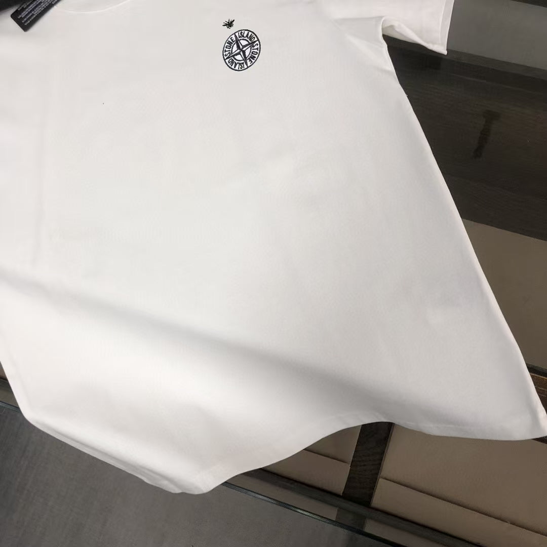 Dior × Stone Island SS25 Embroidered T-Shirt | 280g High-Density Cotton | S–XL