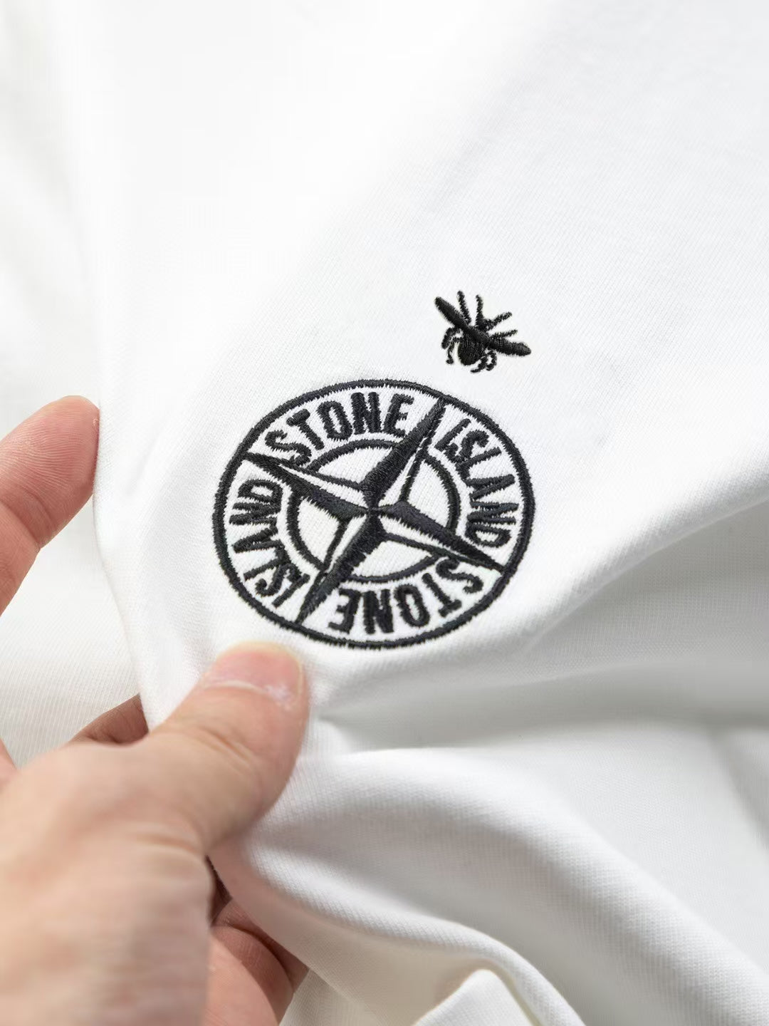 Dior × Stone Island SS25 Embroidered T-Shirt | 280g High-Density Cotton | S–XL