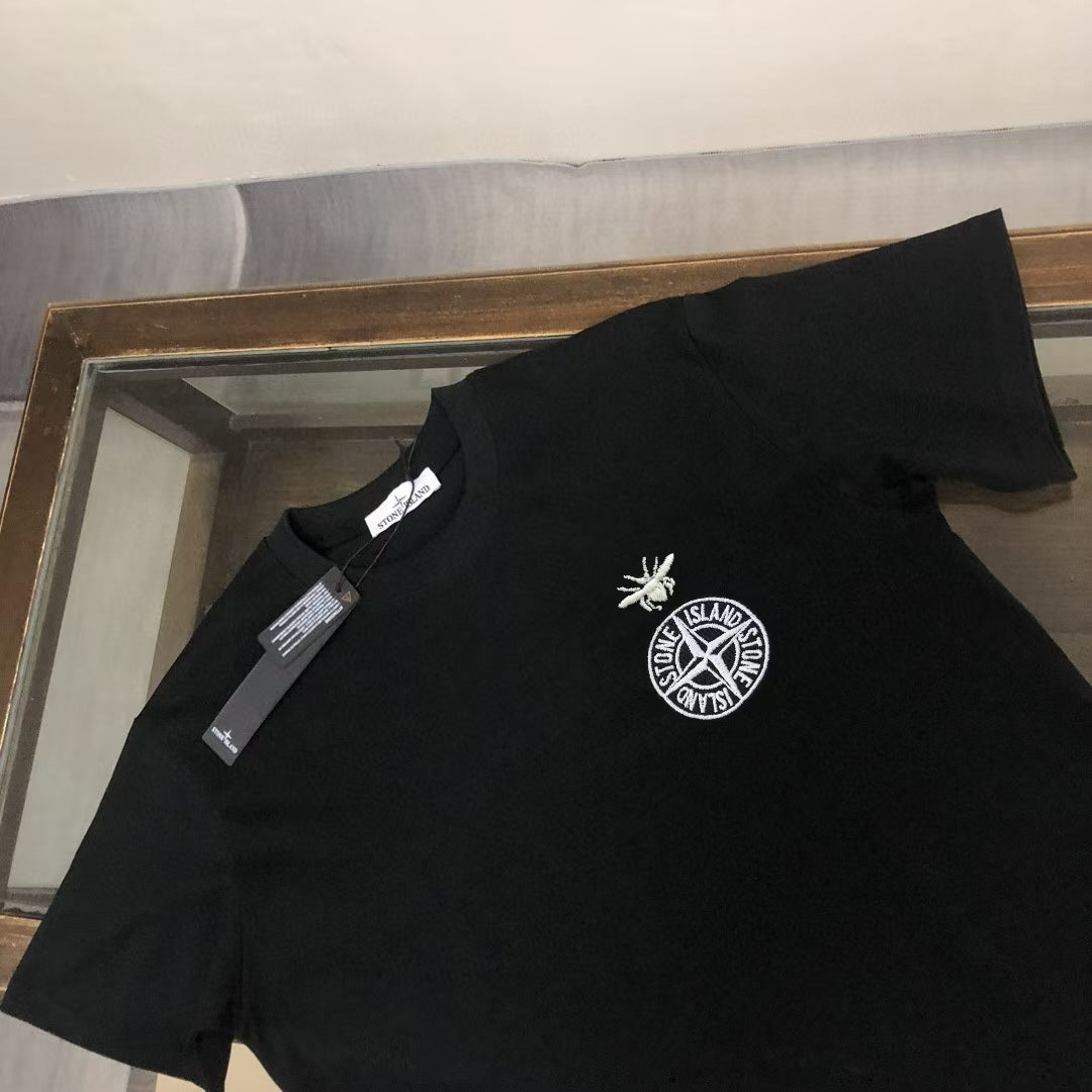 Dior × Stone Island SS25 Embroidered T-Shirt | 280g High-Density Cotton | S–XL