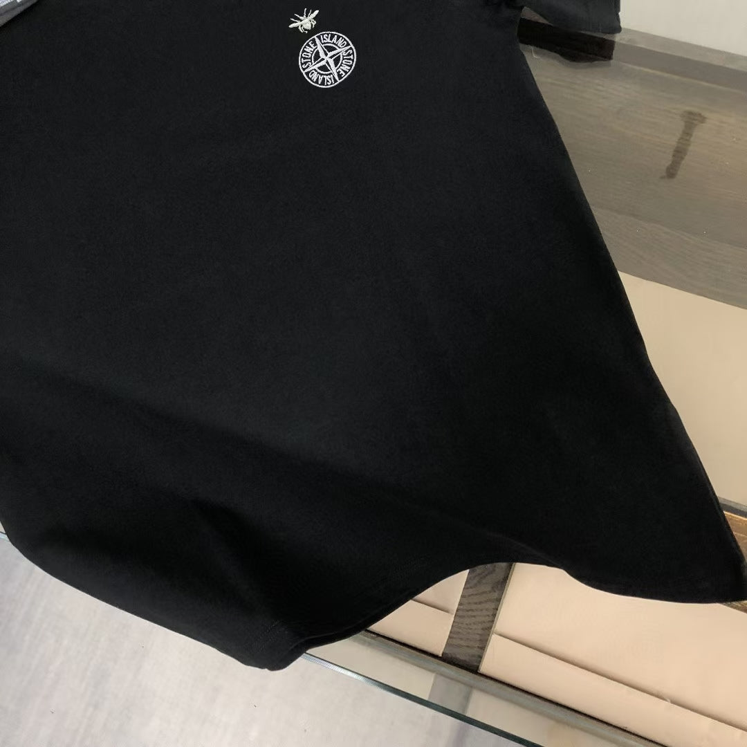 Dior × Stone Island SS25 Embroidered T-Shirt | 280g High-Density Cotton | S–XL