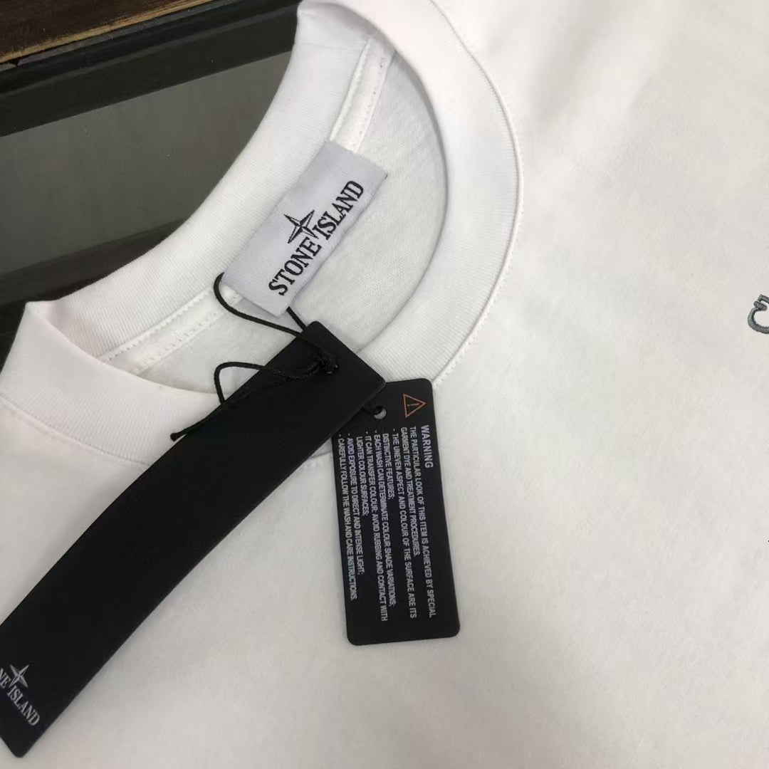 Dior × Stone Island SS25 Embroidered T-Shirt | 280g High-Density Cotton | S–XL