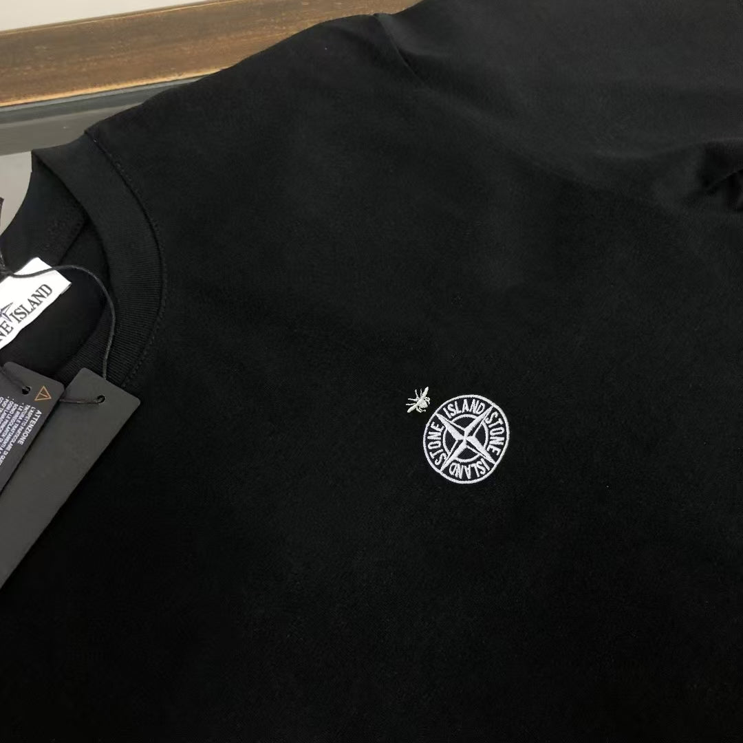 Dior × Stone Island SS25 Embroidered T-Shirt | 280g High-Density Cotton | S–XL