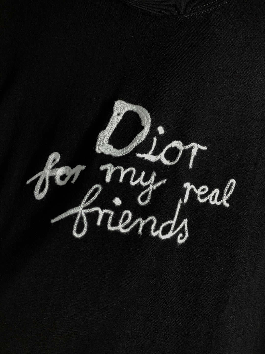 Dior Graphic Print Cotton T-Shirt | Front & Back Artwork | XS–L