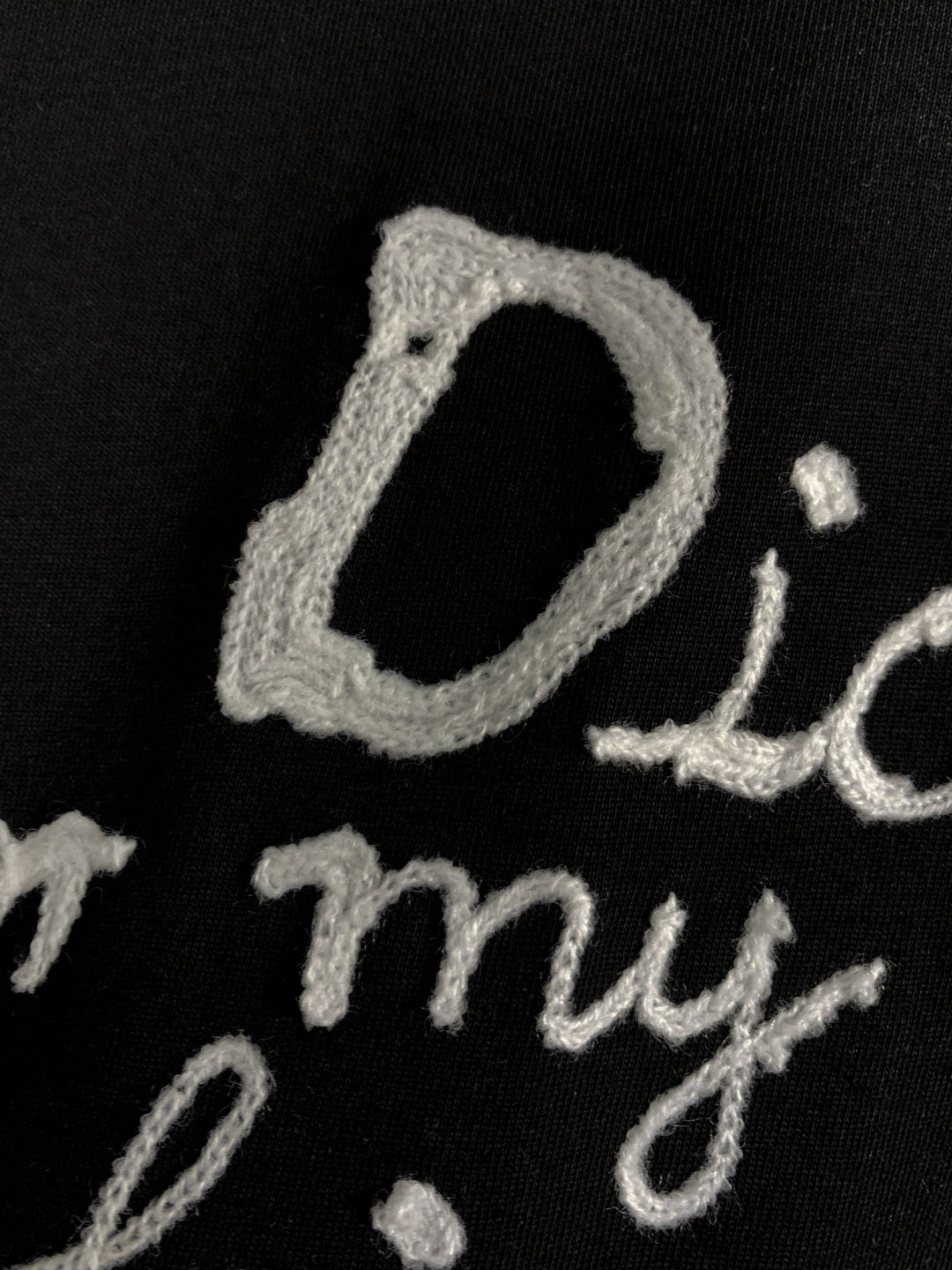 Dior Graphic Print Cotton T-Shirt | Front & Back Artwork | XS–L