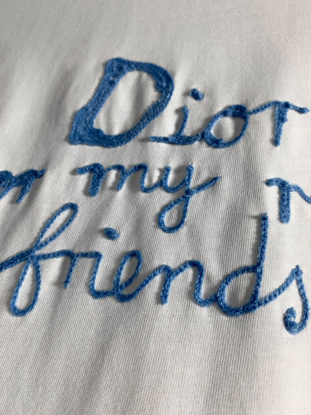 Dior Graphic Print Cotton T-Shirt | Front & Back Artwork | XS–L