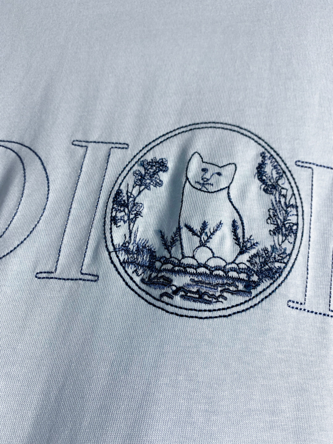 Dior Graphic Print Cotton T-Shirt | Front & Back Artwork | XS–L