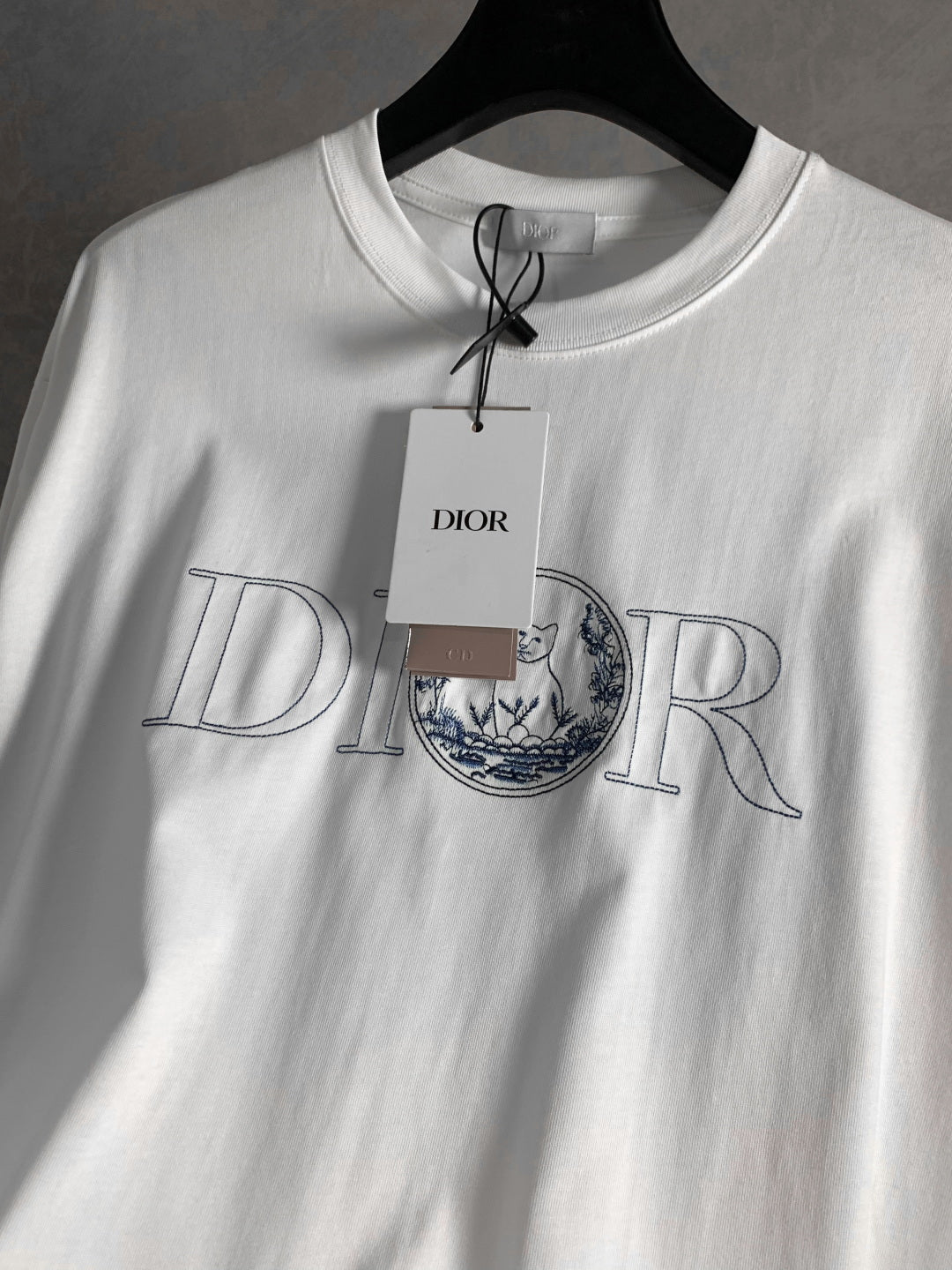 Dior Graphic Print Cotton T-Shirt | Front & Back Artwork | XS–L