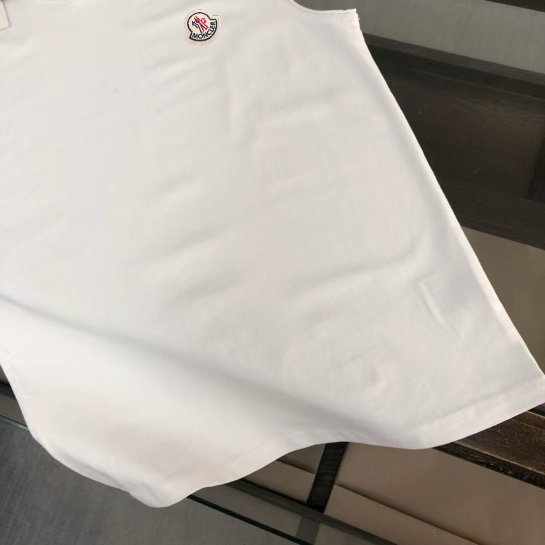 MONCLER 2025 Couple’s Cotton Tank Top Versatile Premium Logo Design Unisex - Size S–XL