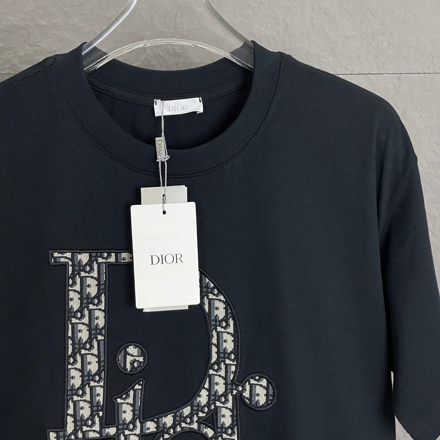 Dior Pocket Embroidery T-Shirt | 300g Premium Cotton | Unisex S–XL