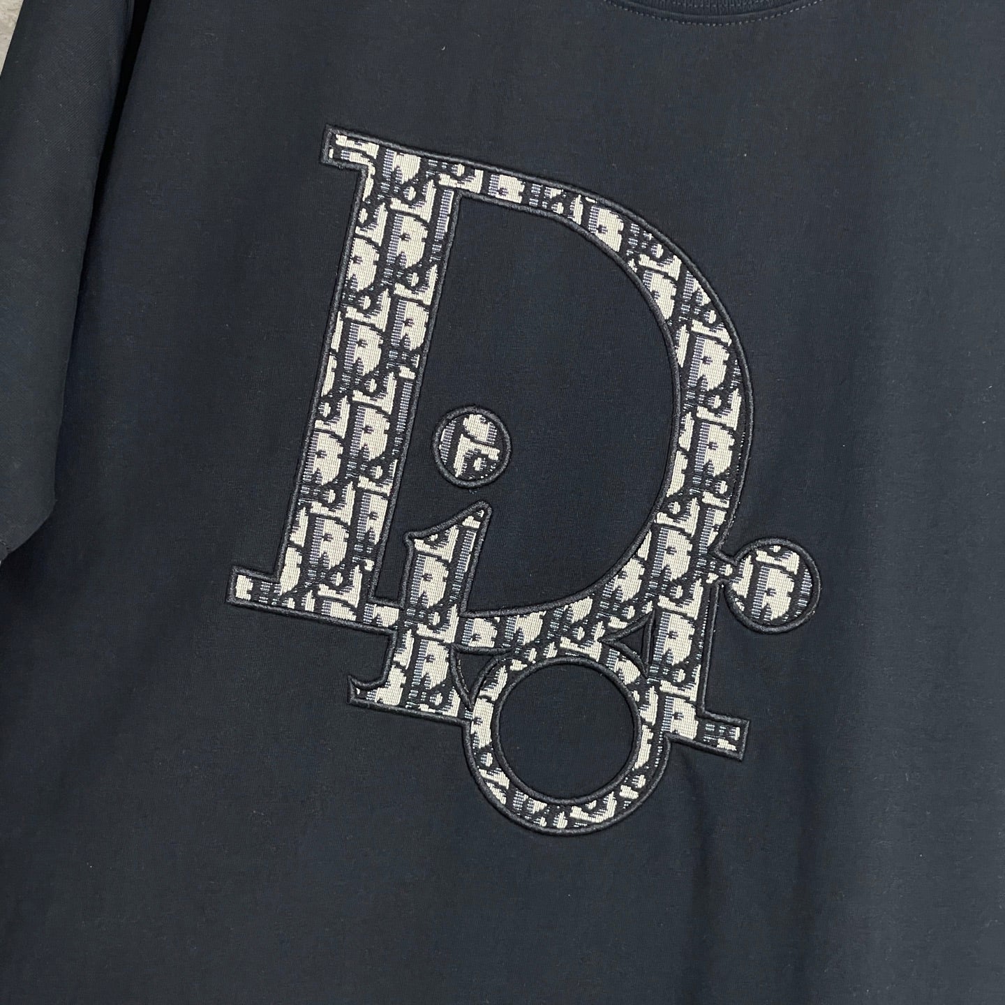Dior Pocket Embroidery T-Shirt | 300g Premium Cotton | Unisex S–XL