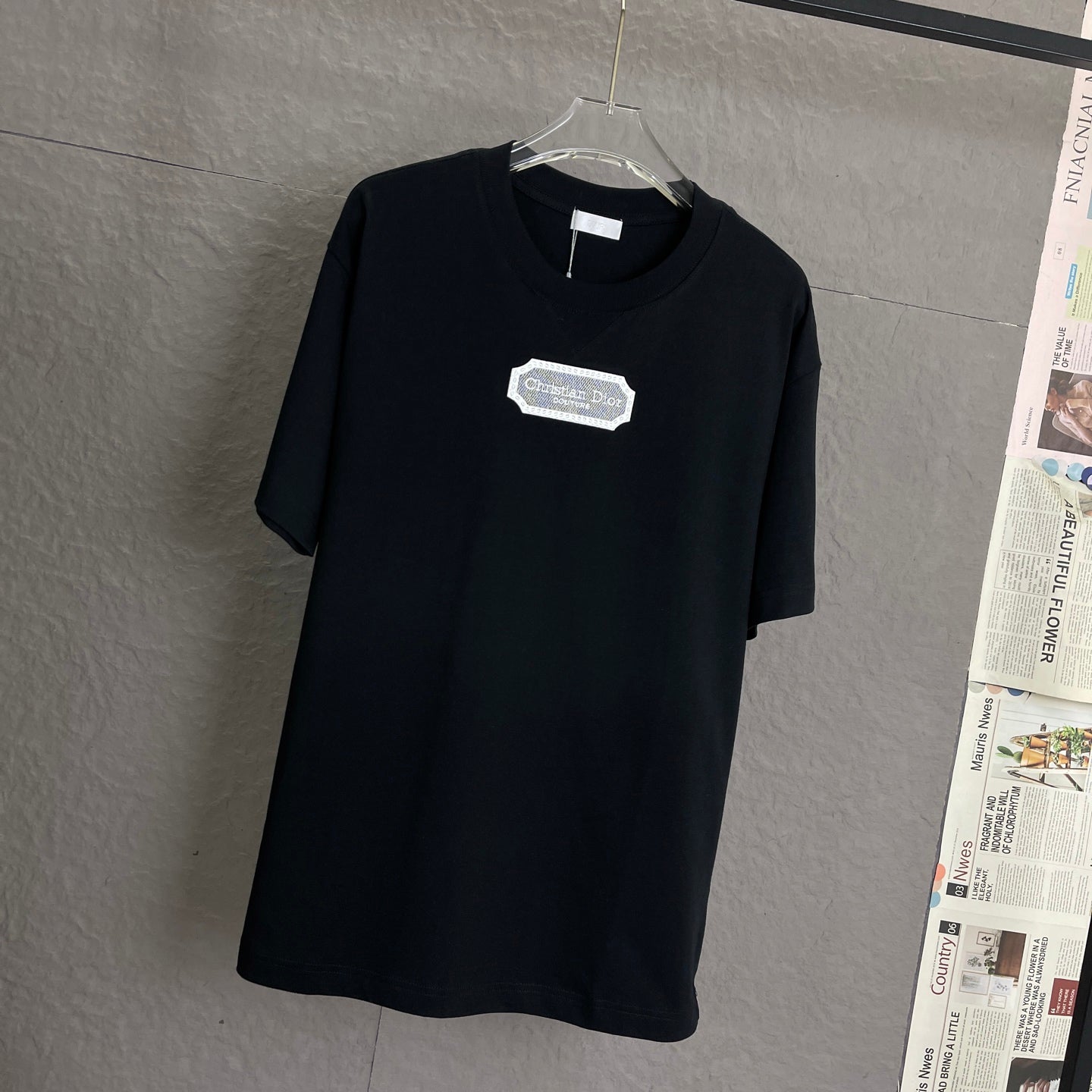Dior Couture Blade Embroidery T-Shirt | 300g Premium Cotton | Unisex S–XL