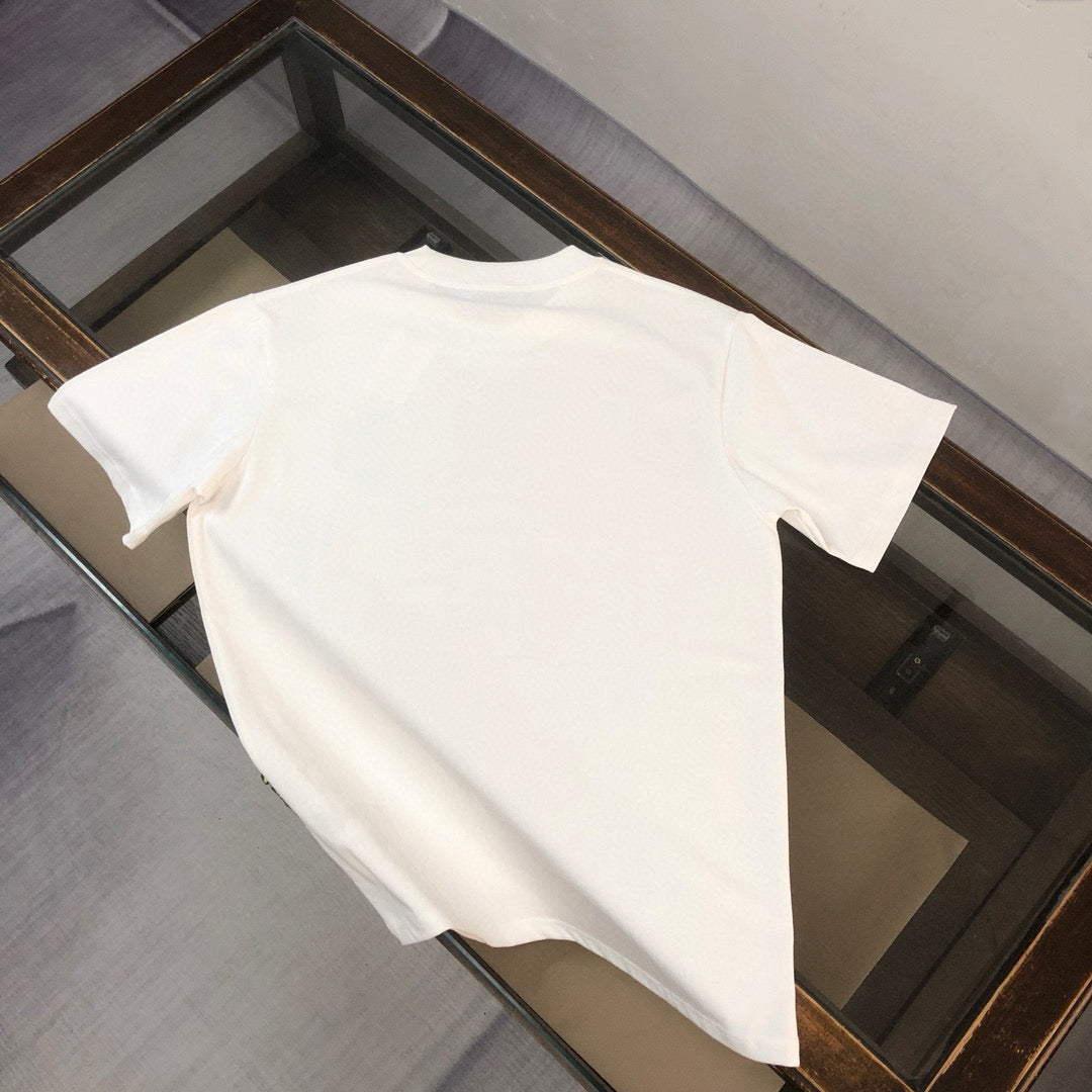MONCLER 2025 Summer 3D Logo Print T-Shirt Premium Cotton Oversized Unisex - Size S–XL