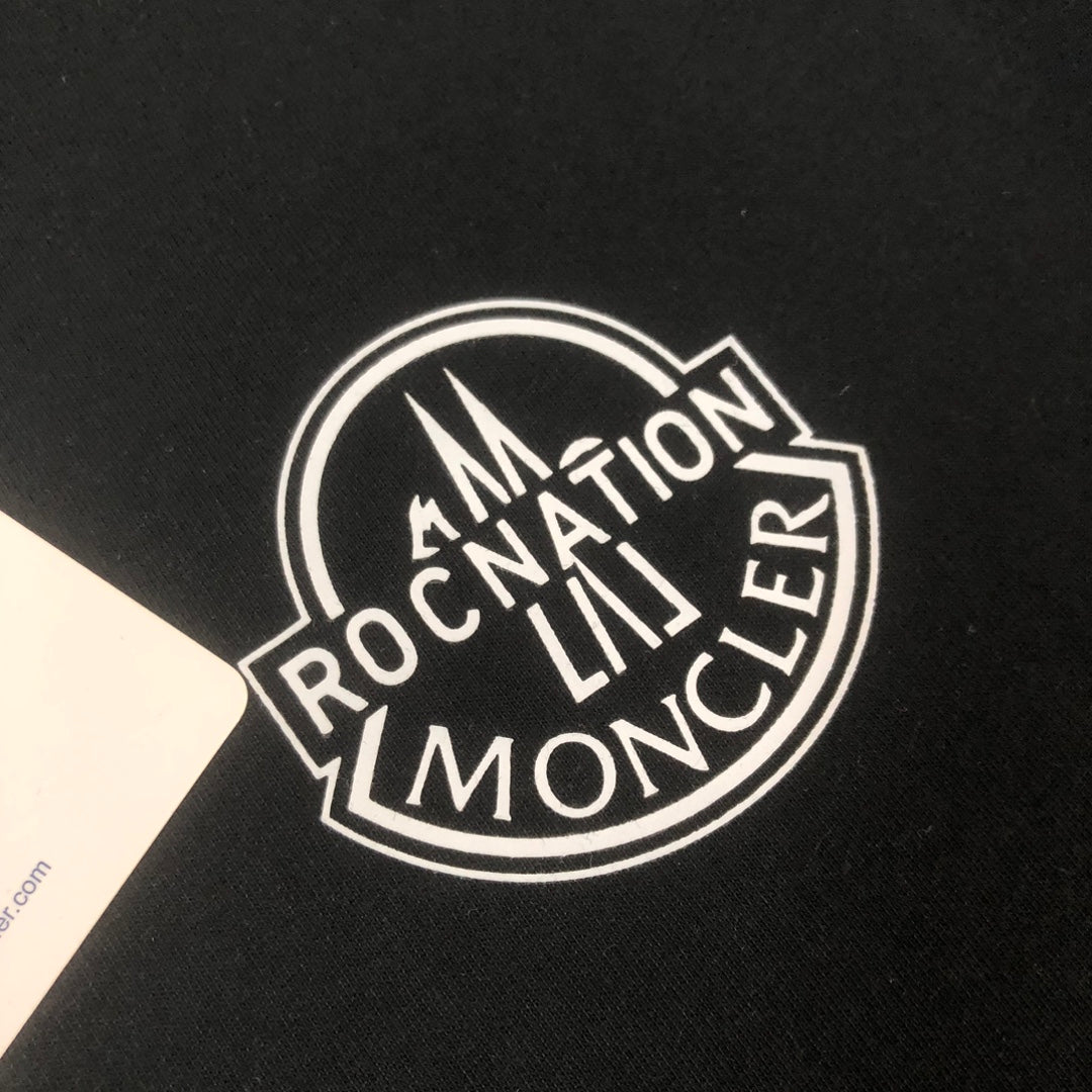 MONCLER 2025 Summer 3D Logo Print T-Shirt Premium Cotton Oversized Unisex - Size S–XL