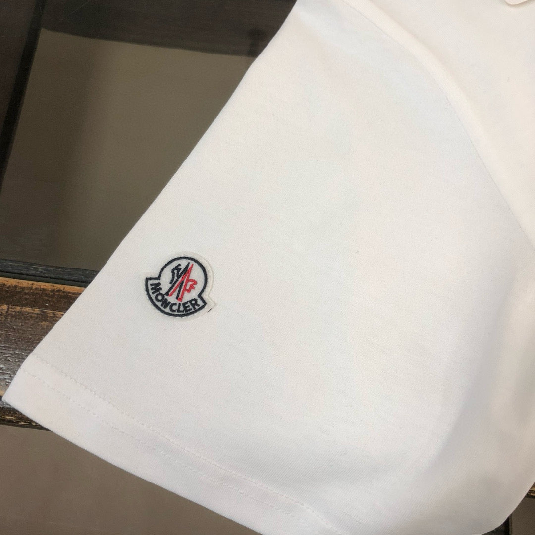 MONCLER 2025 Summer 3D Logo Print T-Shirt Premium Cotton Oversized Unisex - Size S–XL