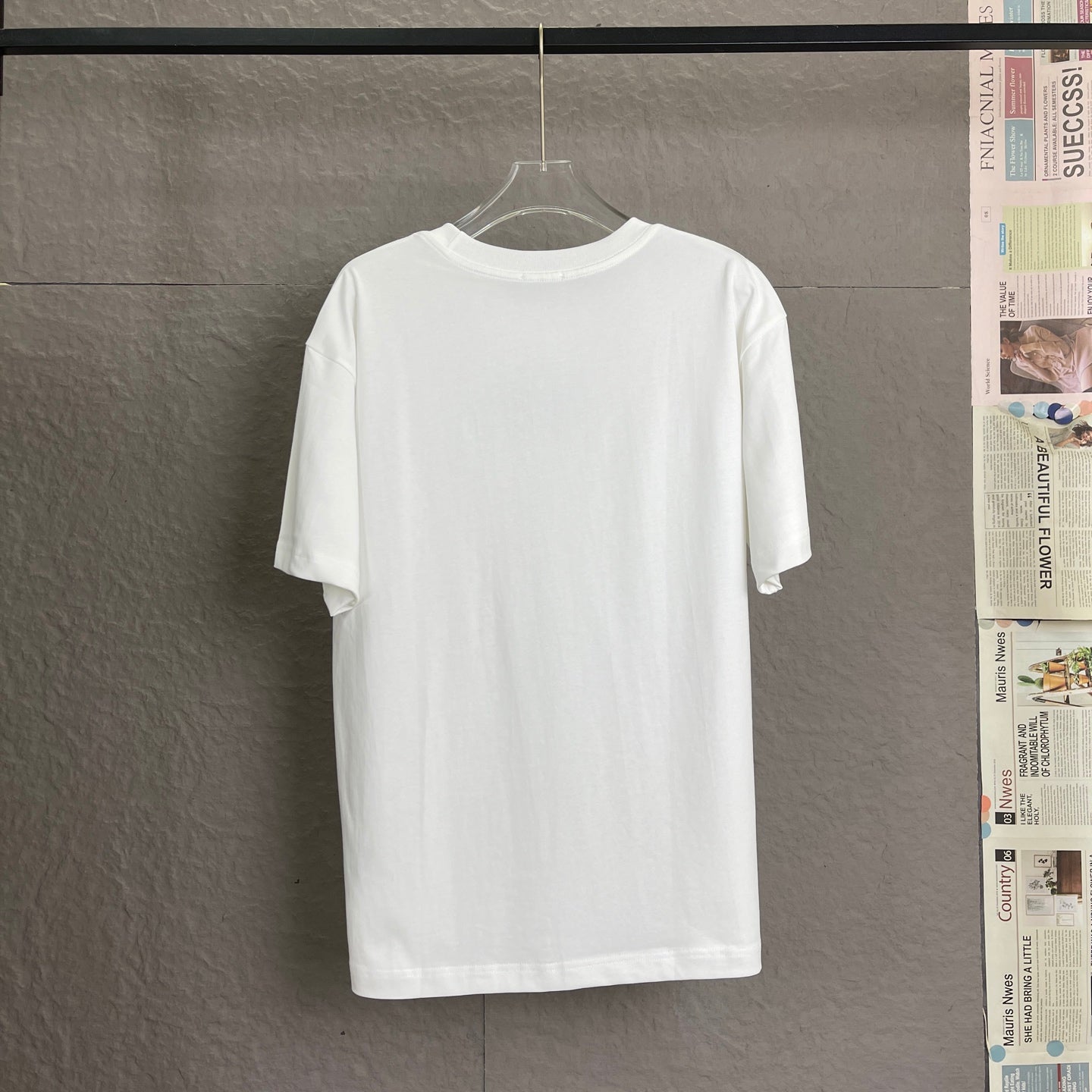 Dior Elevated Embroidery T-Shirt | 280g Premium Cotton | Unisex XS–L