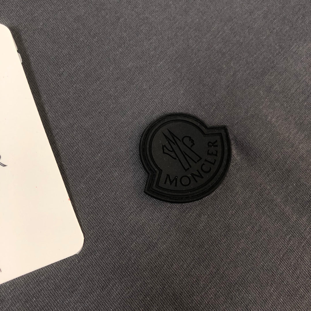MONCLER New Couple’s Logo T-Shirt Premium Custom Cotton Slim Fit Unisex - Size S–XL