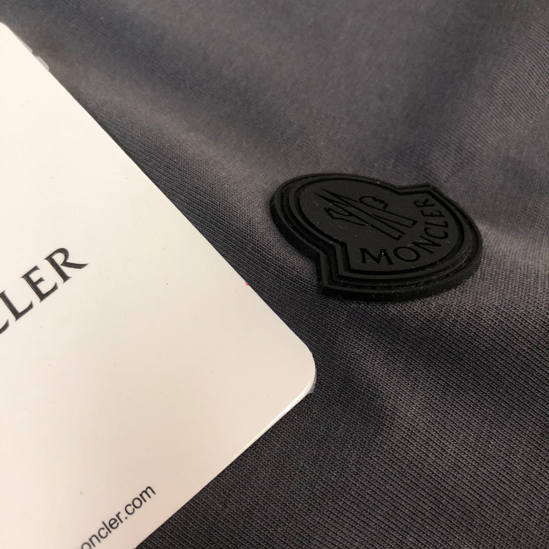 MONCLER New Couple’s Logo T-Shirt Premium Custom Cotton Slim Fit Unisex - Size S–XL