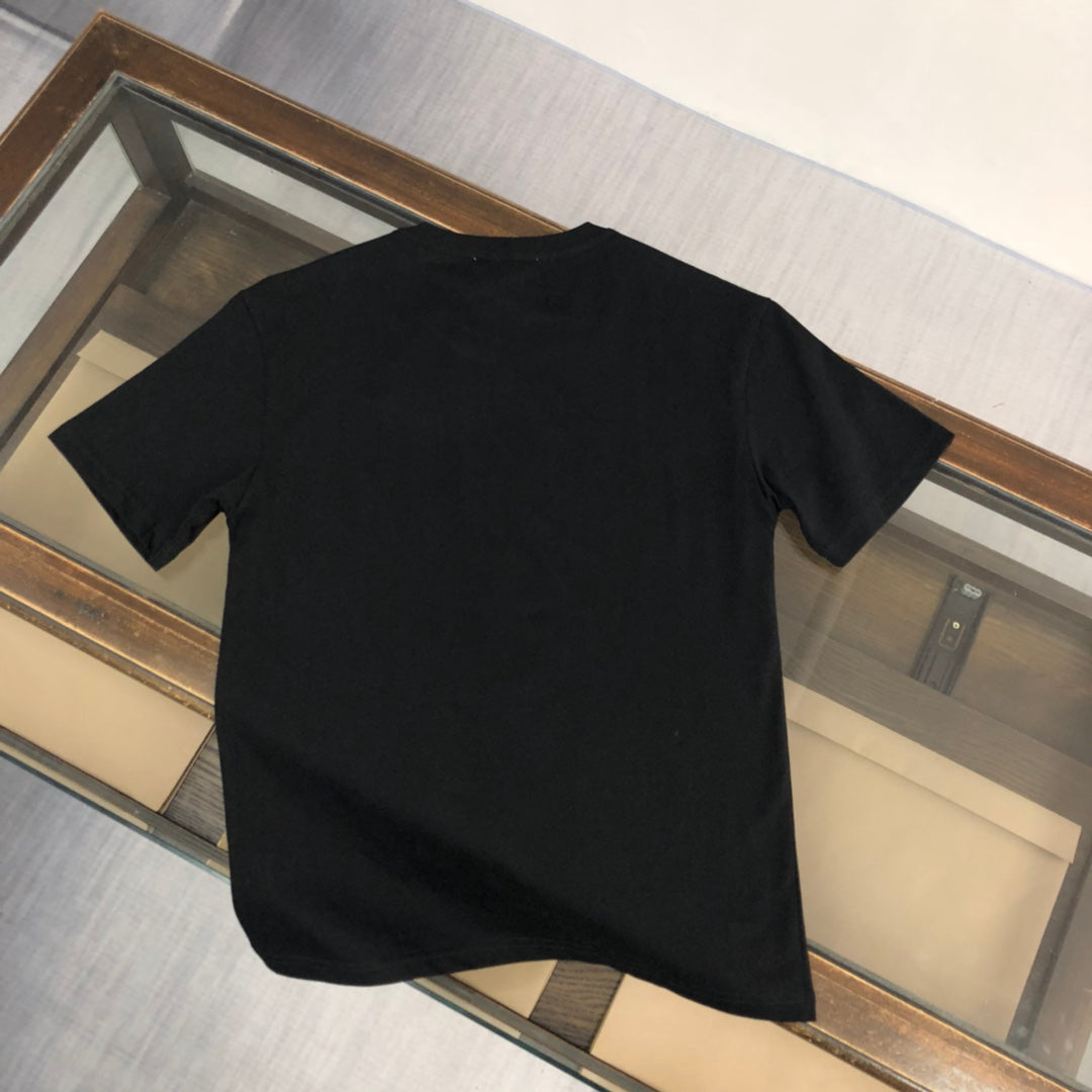 Dior Logo Print T-Shirt | Premium 50s Double-Spun Cotton | Sizes S–XL