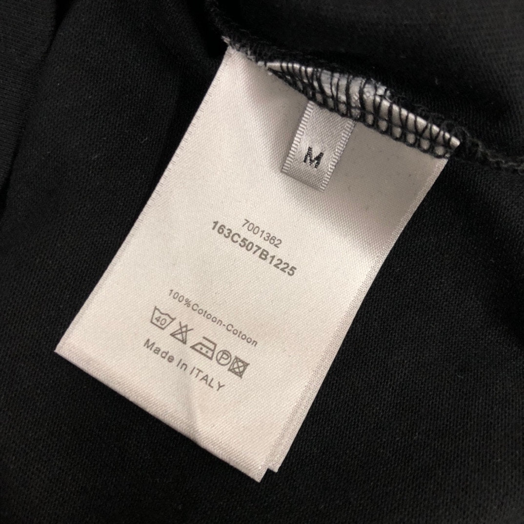 Dior Logo Print T-Shirt | Premium 50s Double-Spun Cotton | Sizes S–XL