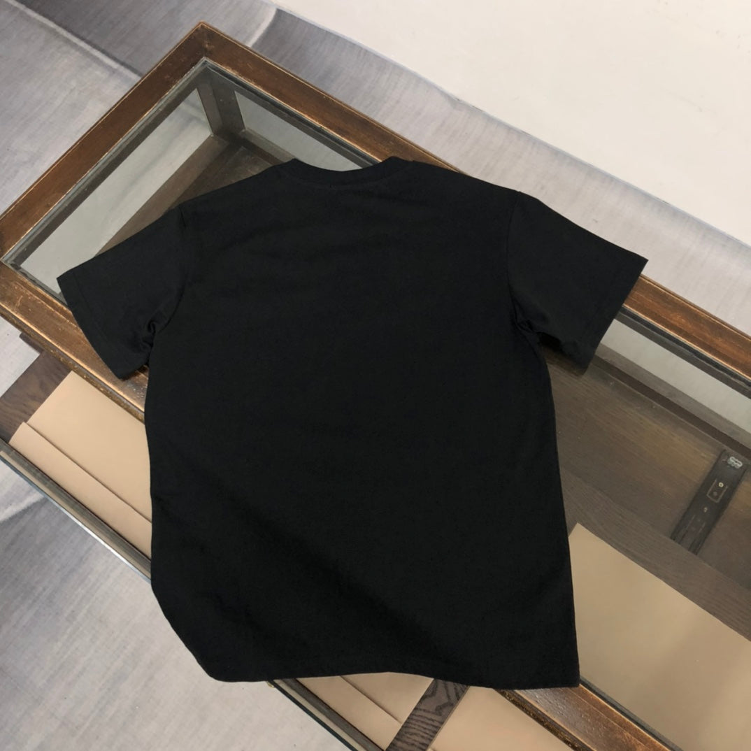 MONCLER New Men’s Logo Crewneck T-Shirt Premium Cotton Oversized Unisex - Size S–XL