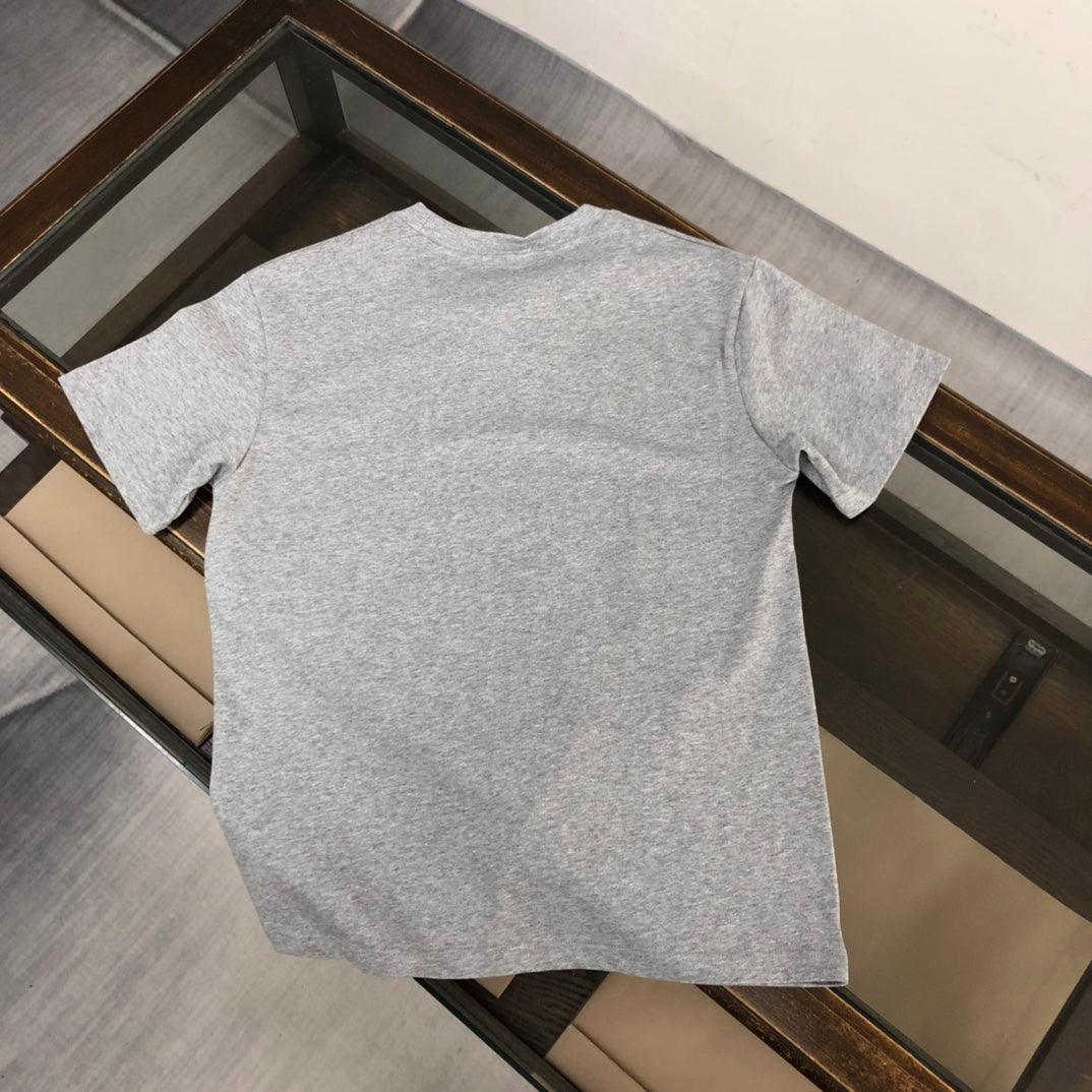 MONCLER New Men’s Logo Crewneck T-Shirt Premium Cotton Oversized Unisex - Size S–XL